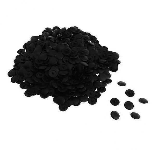 500-Pack Circular Screw Hole Concealer for Home Decor - Matte