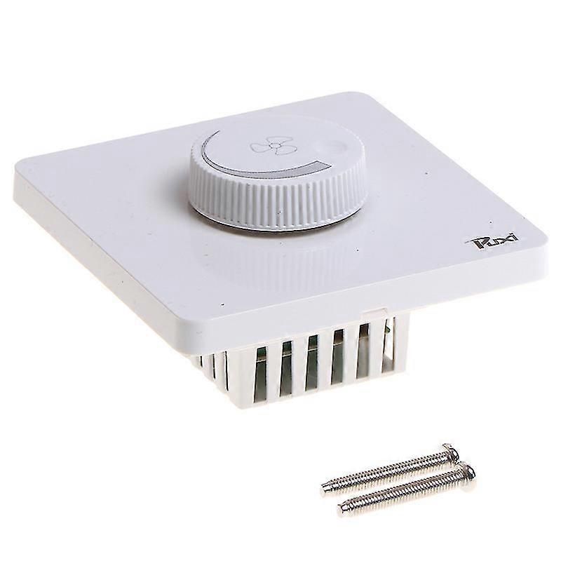 Adjustment Ceiling Fan Speed Control Switch Wall Button Dimmer Switch 220V 10A