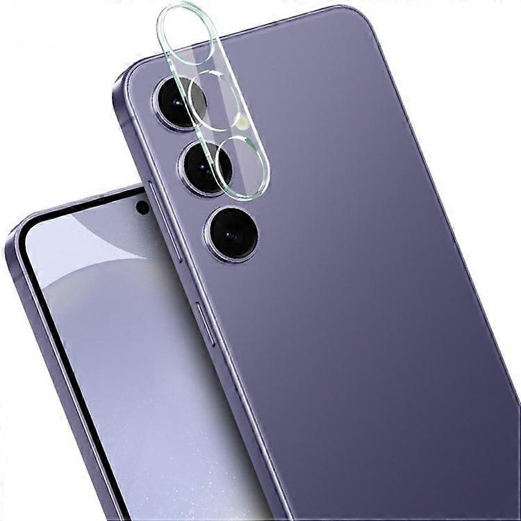 IMAK Compatible For Samsung Galaxy S25+ Tempered Glass Camera Lens Protector + Acrylic Lens Cap