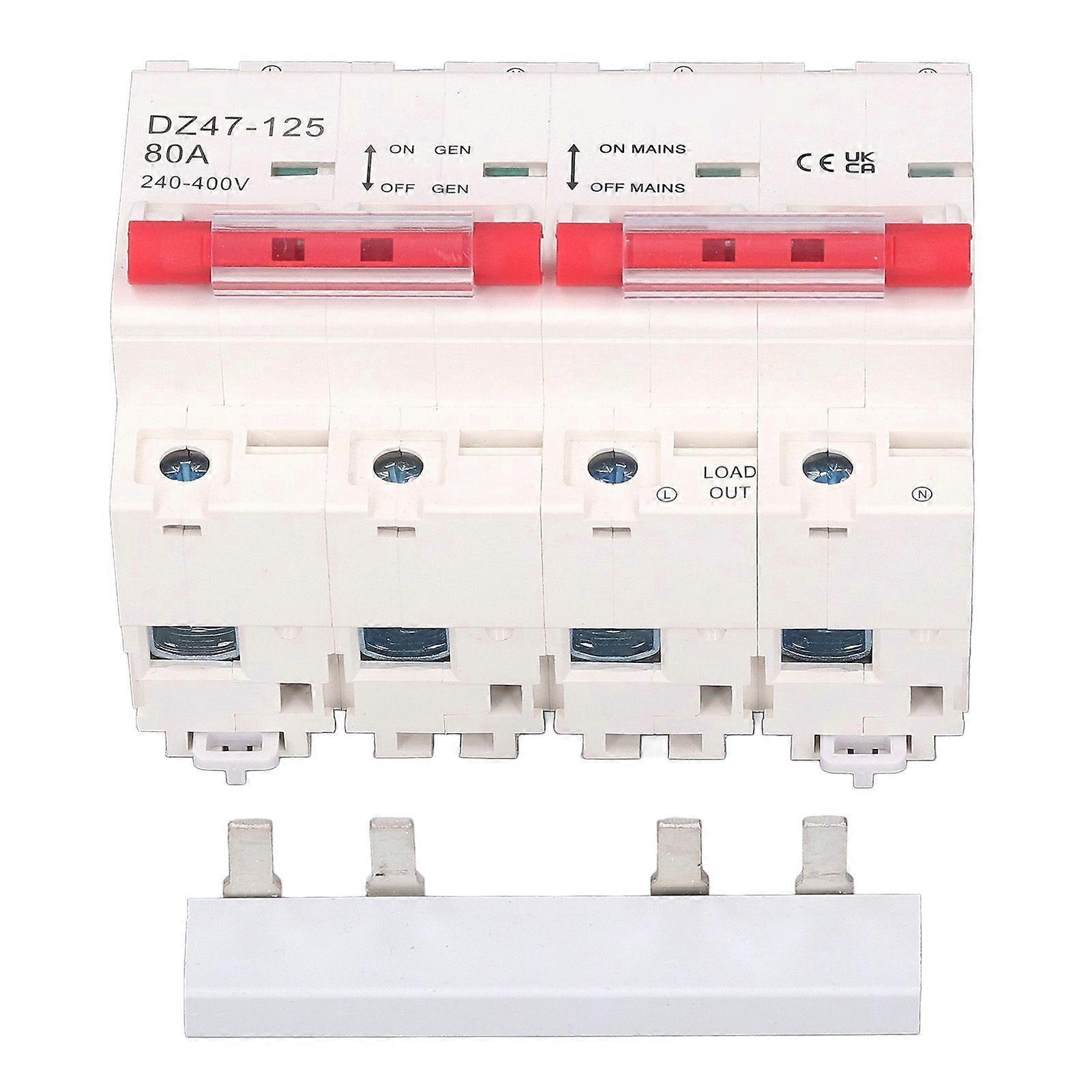 High quality  British AC 240-400V Dual Power Interlock Circuit Breaker...