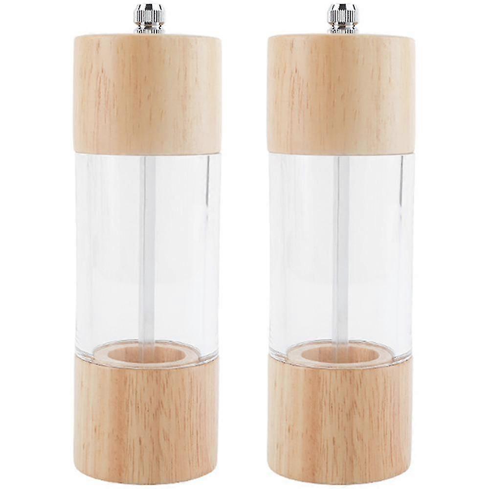 Suola- ja pippurimyllysarja, 6+8 tuuman kestävät myllyt värilaatikolla