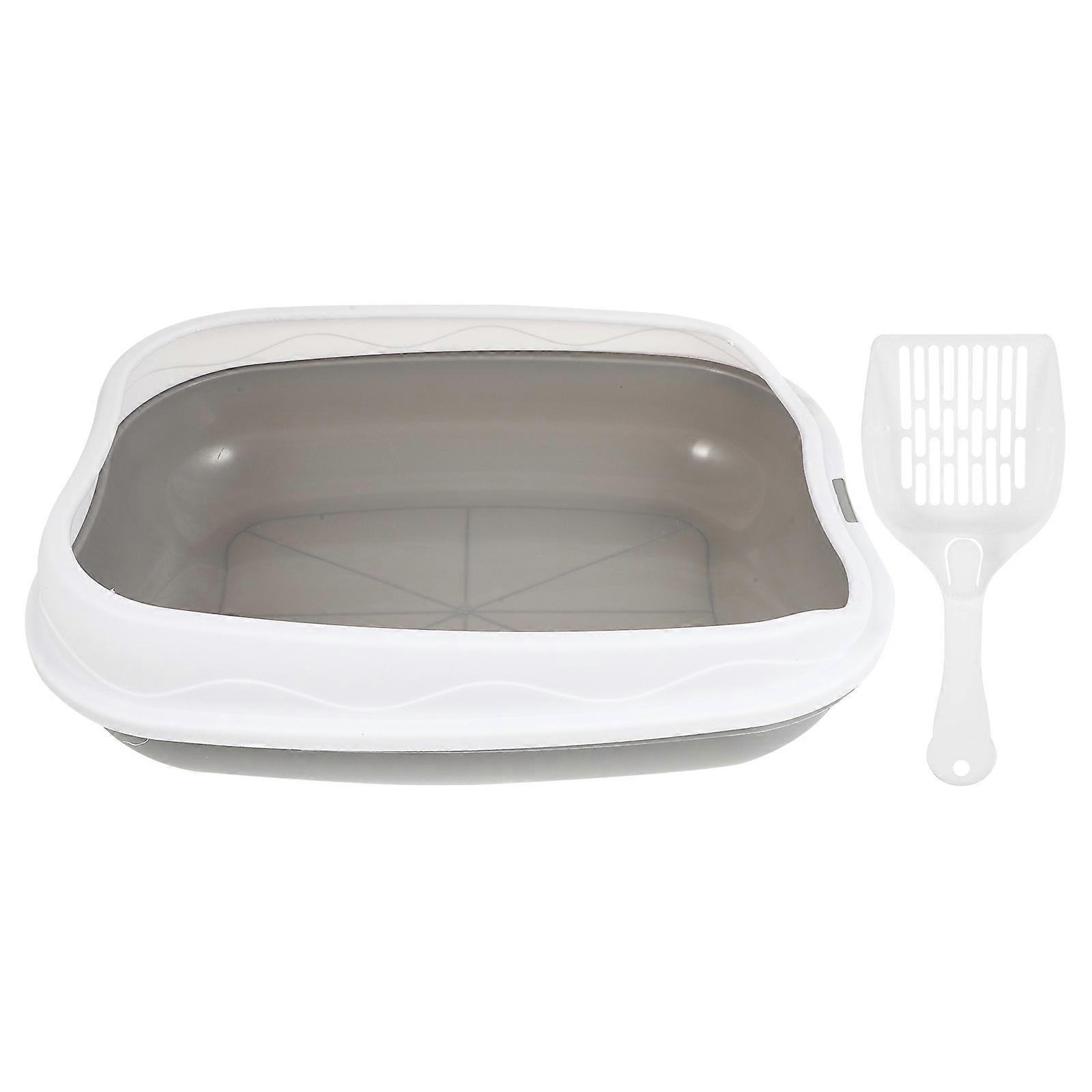 Anti-splash Cat Litter Box, Ensures Cleaner Home Environment, Suitable for Daily Use