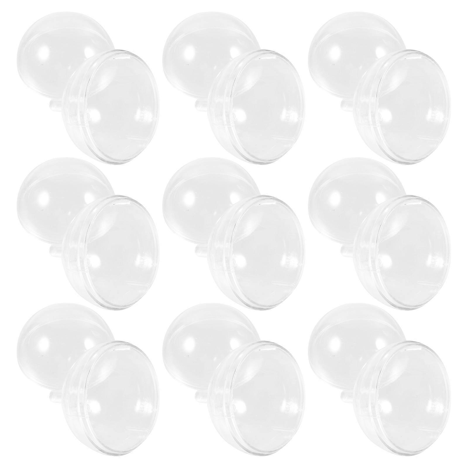 Transparent Holder for Decor Adds Elegance to Party Occasions Practical Portable Size