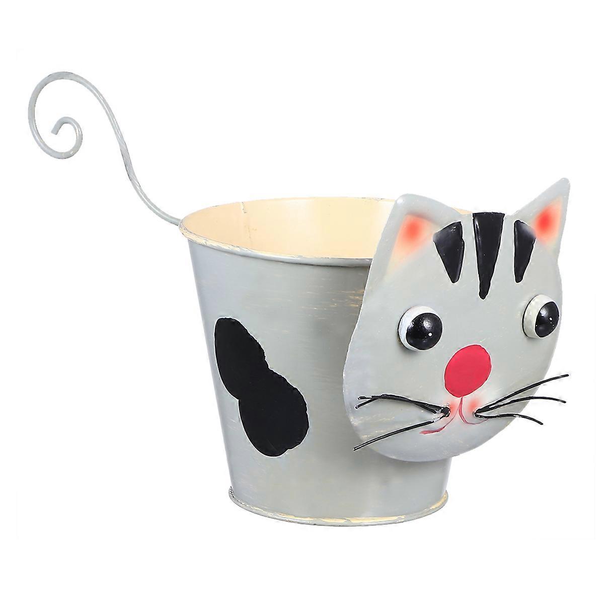 Animal Desktop Flower Pot With Planting Function Ideal For Home Owners 1Set