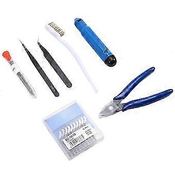 3D Printer Nozzle Cleaning Kit with Pliers and Brush SZRH
