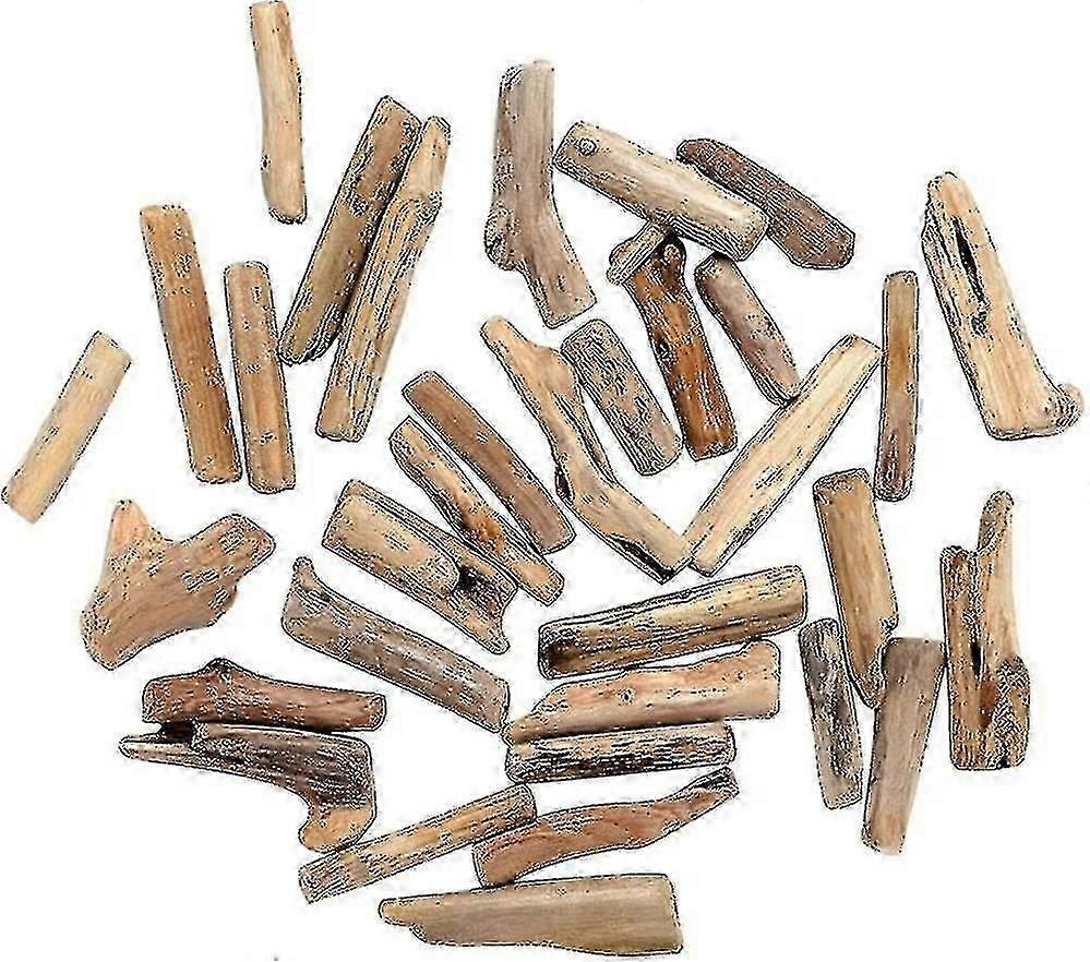 50buc / pachet Driftwood Forme multiple din lemn pentru ambarcațiuni lucrate manual-YGWL