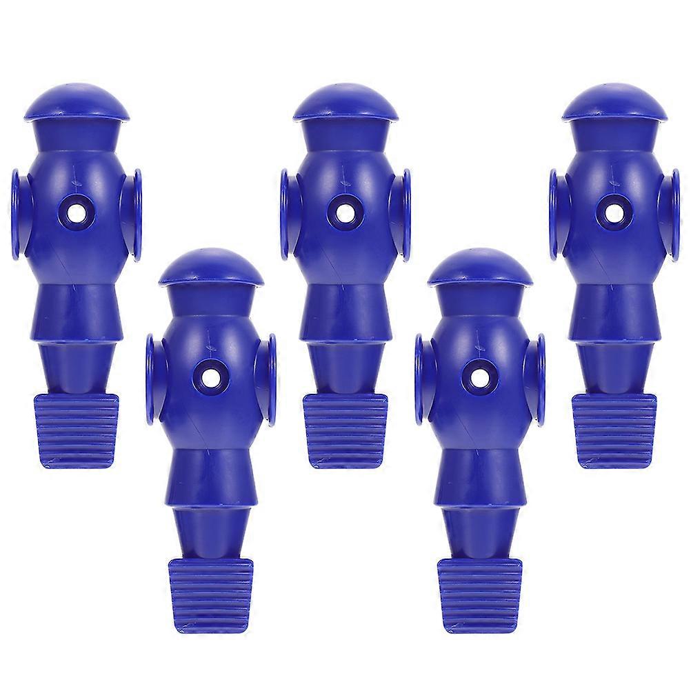 Table Football Accessories Foosball Player Dark .5X10.5CM Replacement Durable 5Pcs