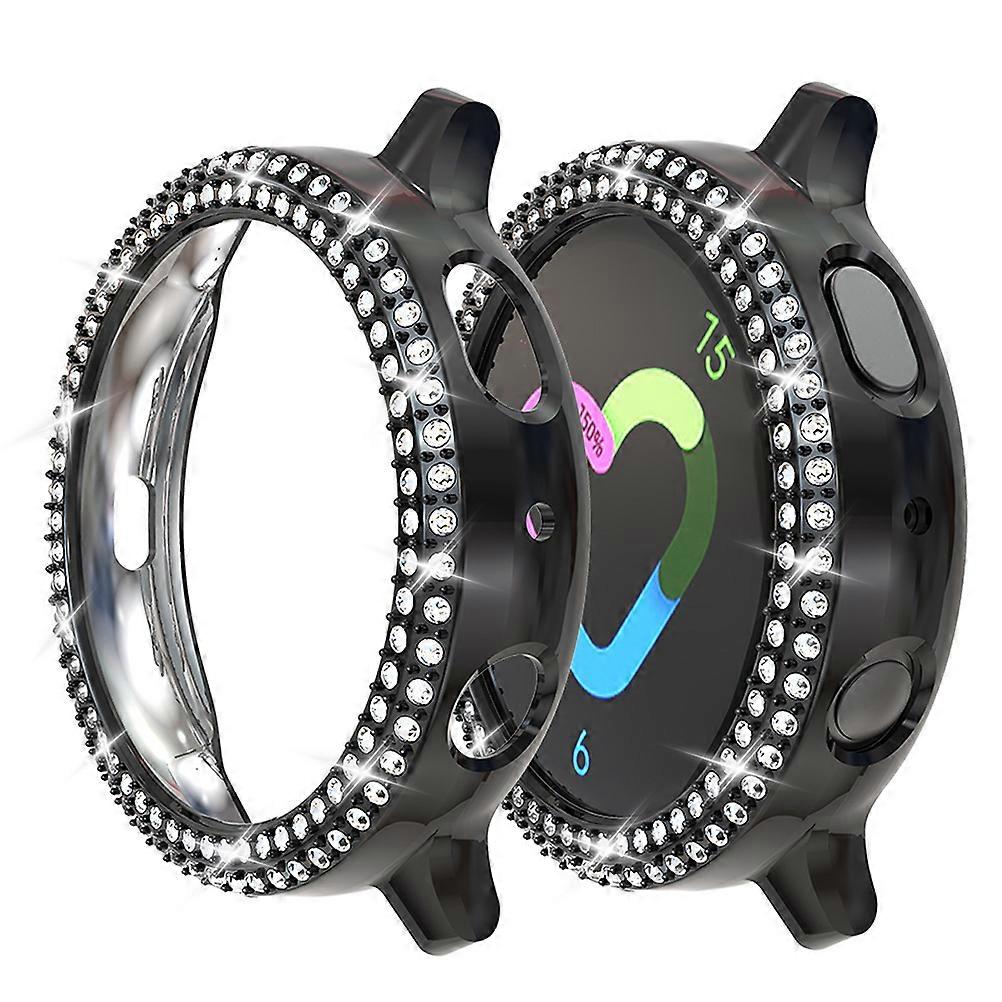 Black Watch Protective Frame for Watch Active 2 Full Protection