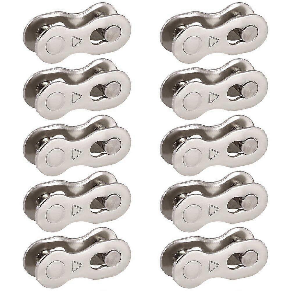 10 Pairs Bicycle Chain Universal Plug 6/7/8/9/10/11 Speed Mountain Road Bike Chain Quick Connection Cycle 678 Speed