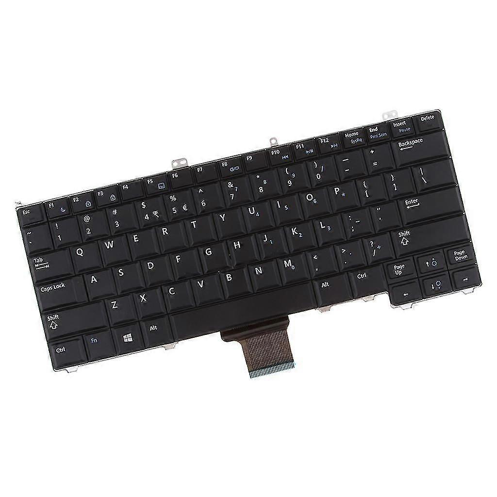 Laptop Keyboard with Small Enter Key for Dell Latitude 12 7000 (US English)