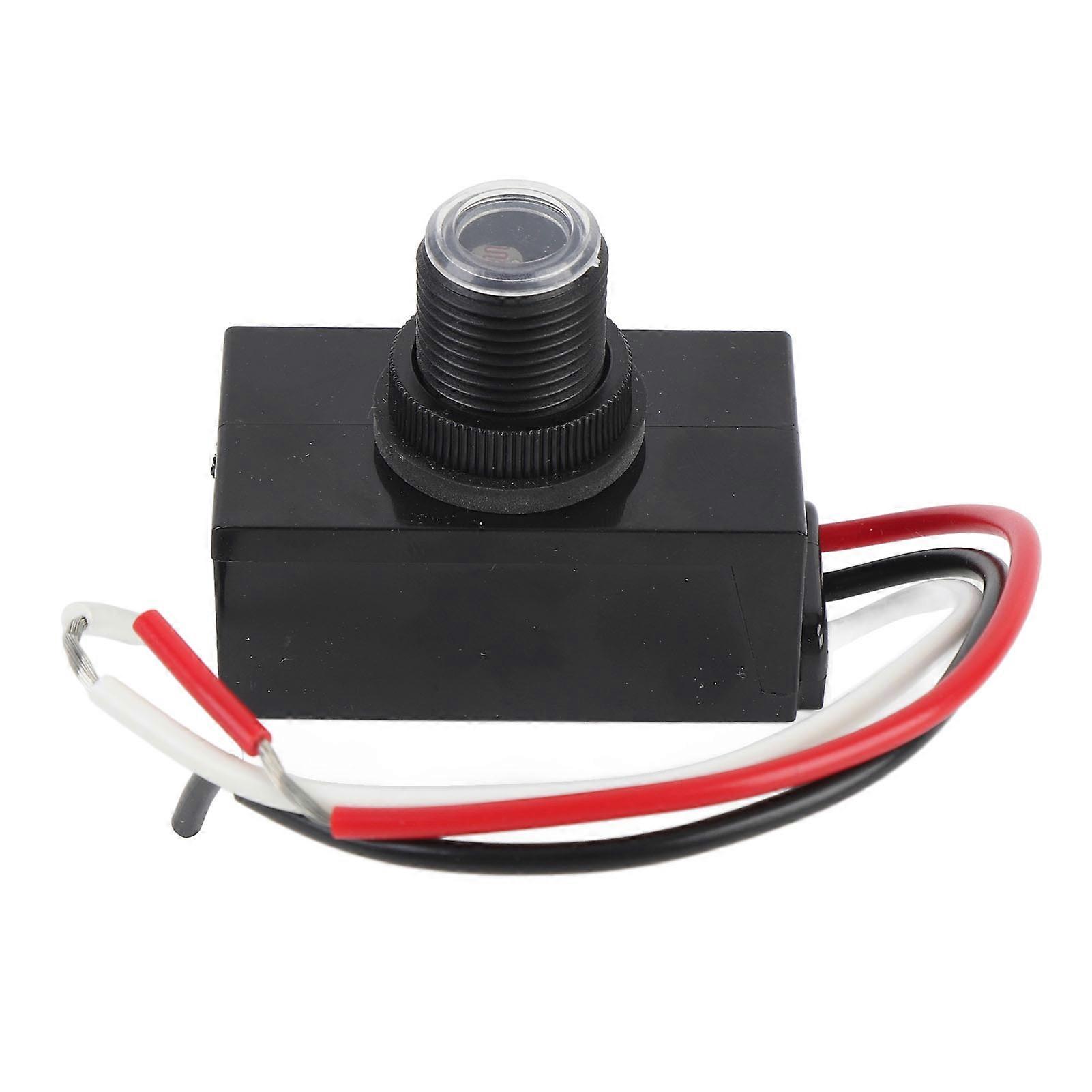 Photocell Light Sensor IP65 Proof Level Multifunctional Compact Outdoor Photoelectric Light Control Switch