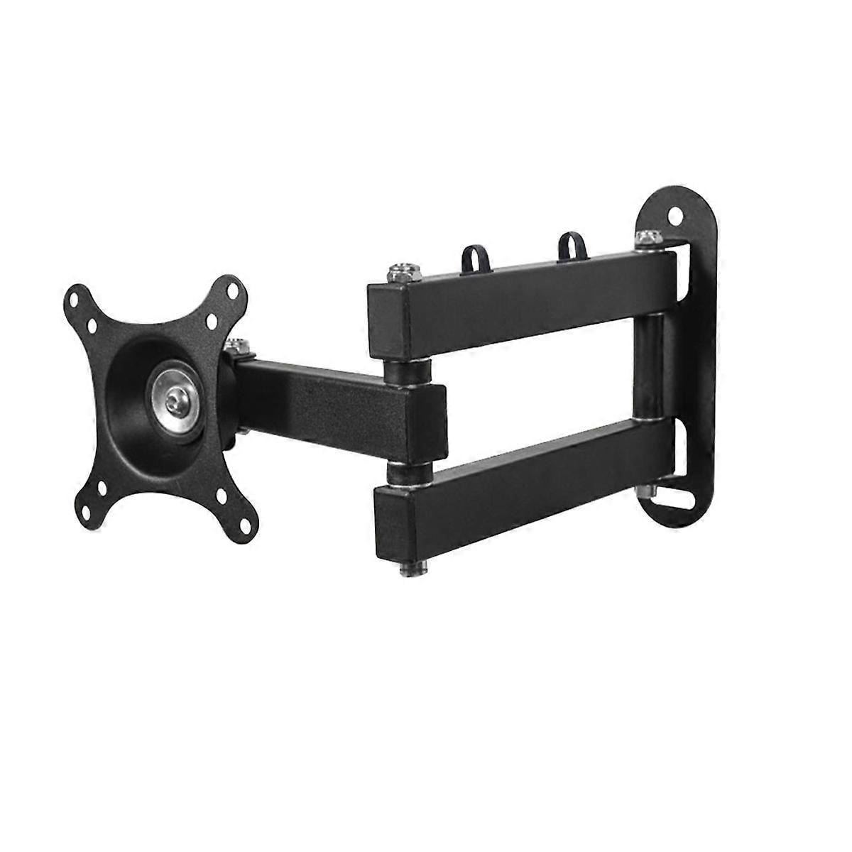 Monitor Wall Mount , Adjustable Screen Bracket for 14-27Inches Universal Retractable TV Mounts