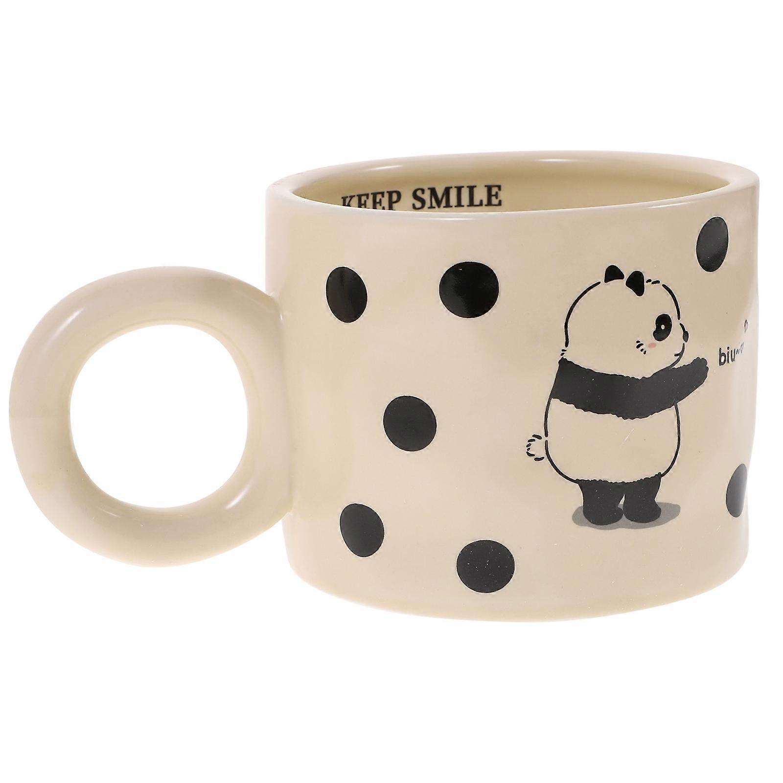 Ceramic Mug Drinking Mug Practical present Option Restaurant Use Capacity 400ml 1Pack
