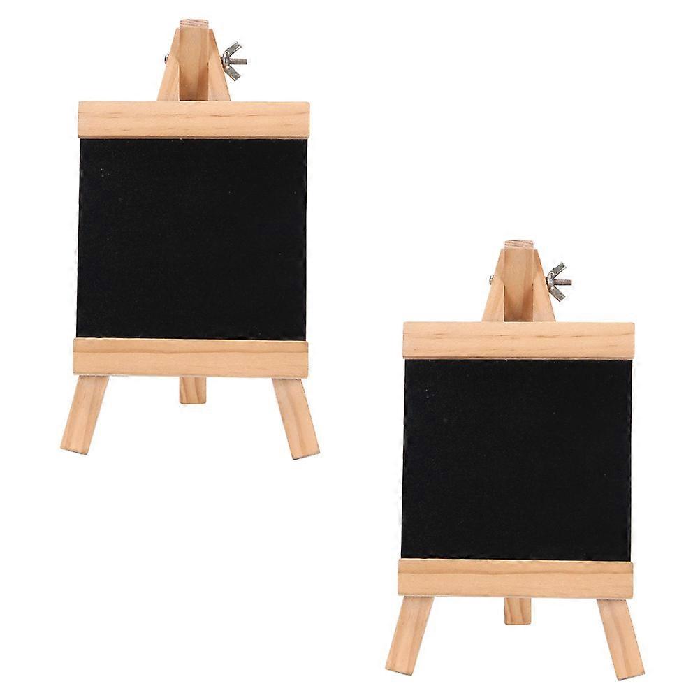 2pcs Decorative Chalkboard Sign Multi Functional Message Board Vertical Design for Weddings, Parties & Home Use