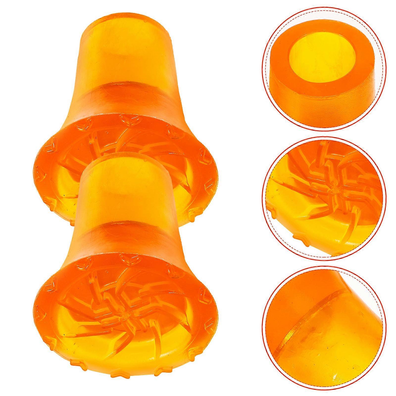 Crutch Plastic Tips Trekking Pole Tips Protectors Hiking Durable 4Set