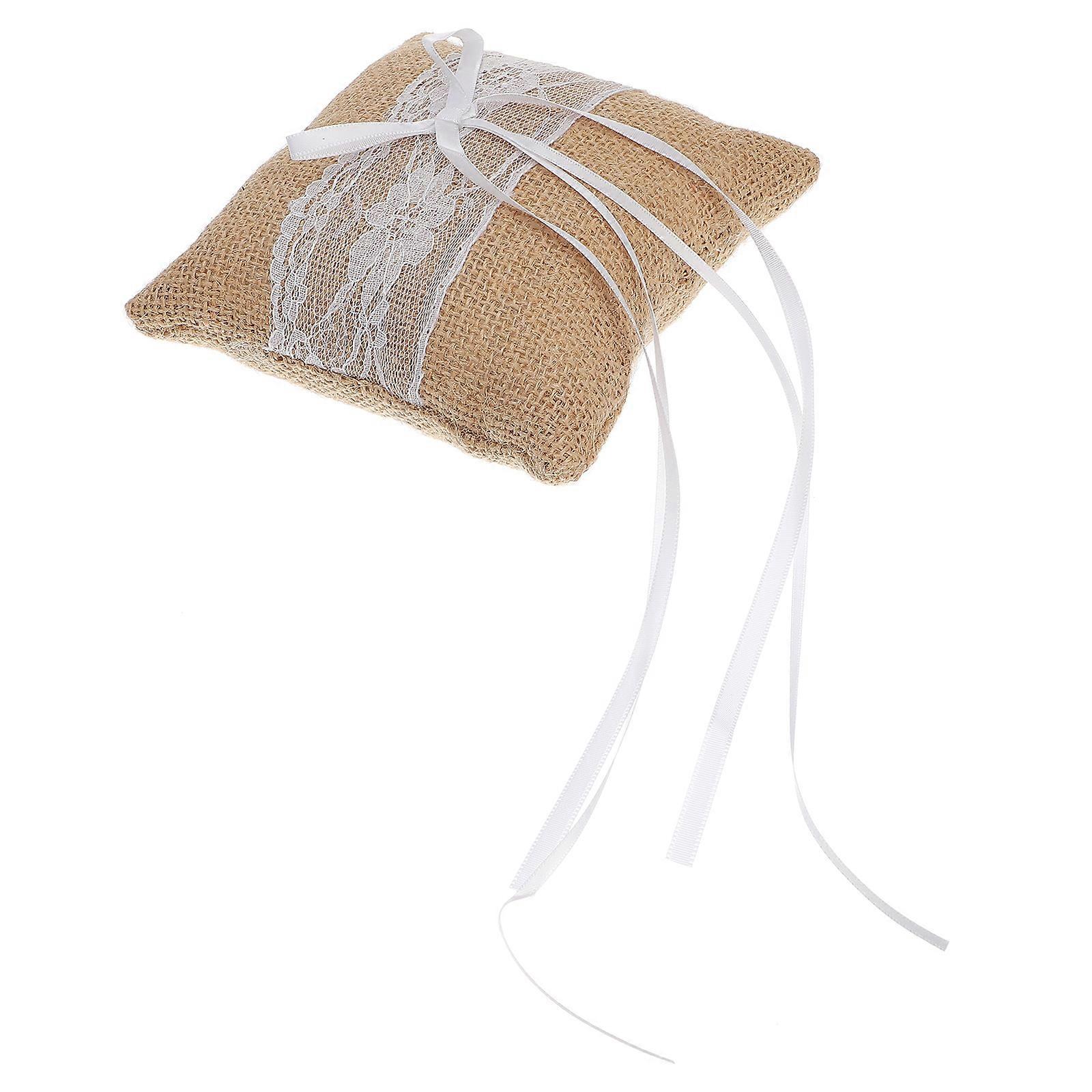 Wedding Ring Bearer Pillow Decor for Ring Cushion Wedding Events