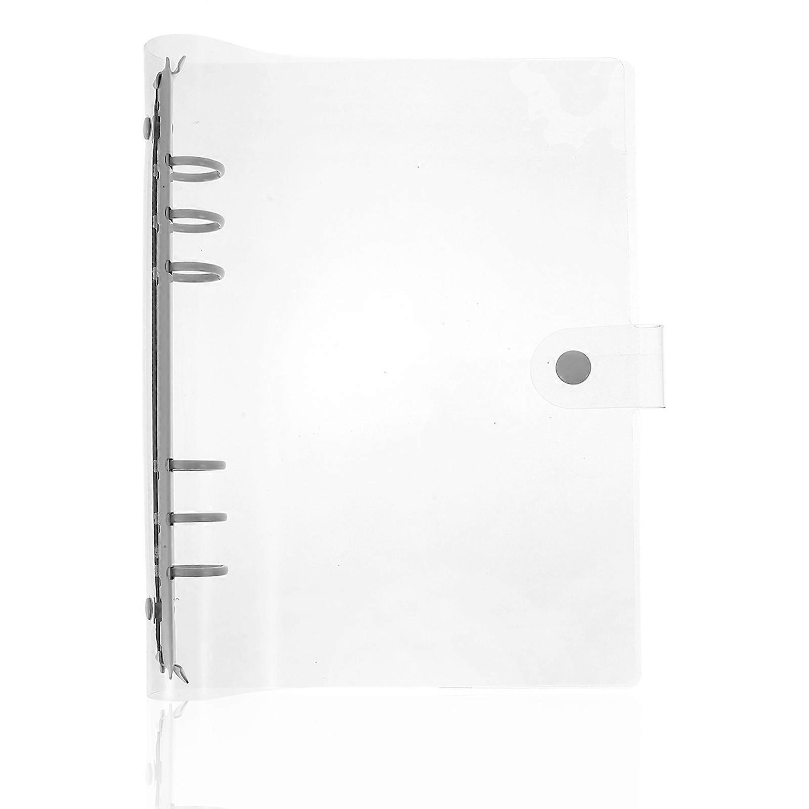 Ring Binder Mini Binder Rings Aluminium Alloy Transparent Cover Teachers Report Binding 1Pack