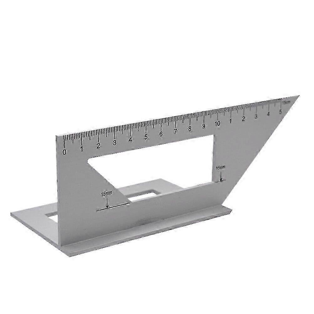 Multifunctional Angle Ruler Aluminum Alloy Scribing Right Angle Measurement Tool
