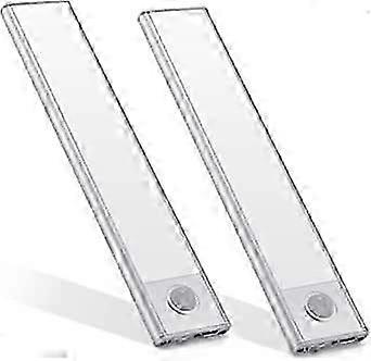 חיישן תנועה נטען חכם דק רצועת אור LED עם הידבקות מגנטית לארון בגדים וארון יין