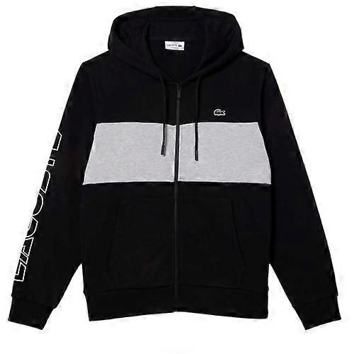 Lacoste Mens Colour Block Full Zip Hoodie