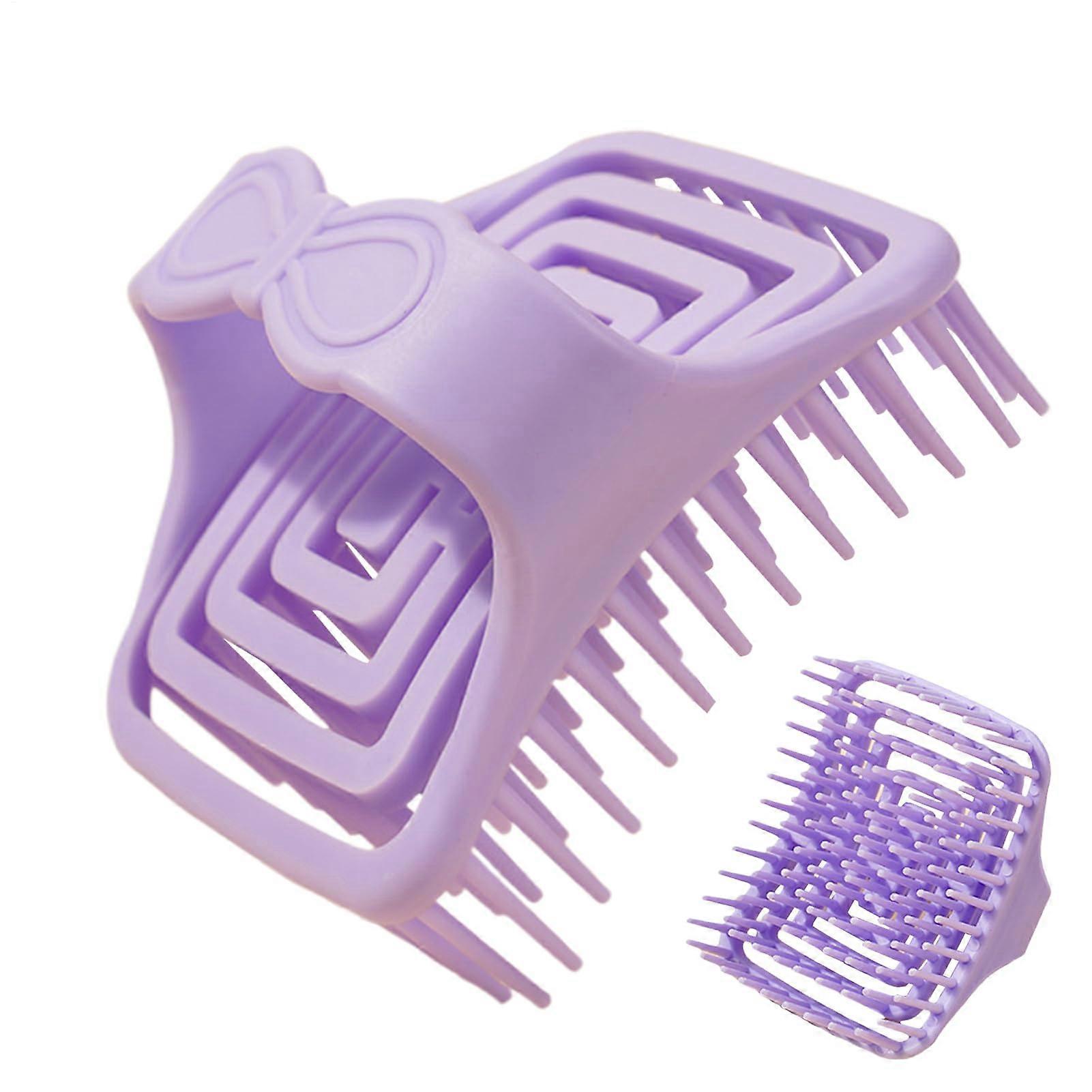 Hair Washing Brush Shampoo Brush With Scalp Peeling Massage Function Soft Bristles For Bath Combing Body Peeling