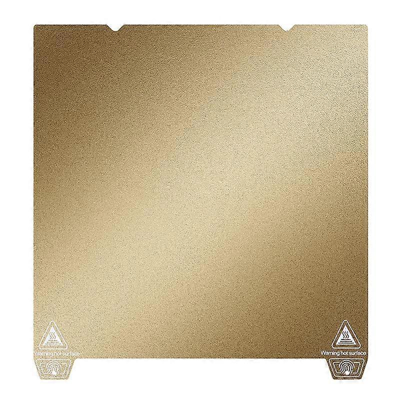 (New) 3D Printer Build Plate Spring Steel Sheet For Creality 235x235mm, Style:PEI Double-sided Coating