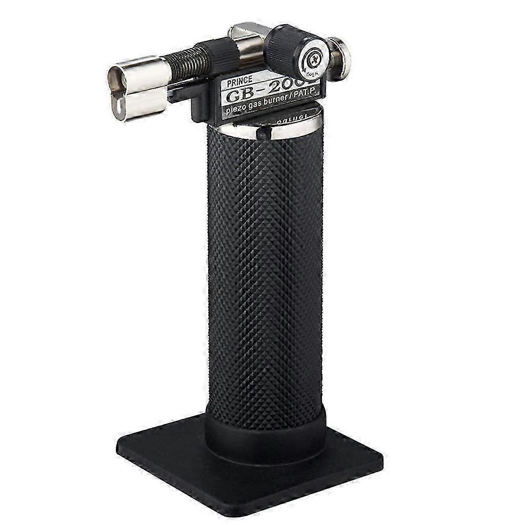 Premium Refillable Butane Torch with Adjustable Flame & All Metal Construction for Professional & DIY Use