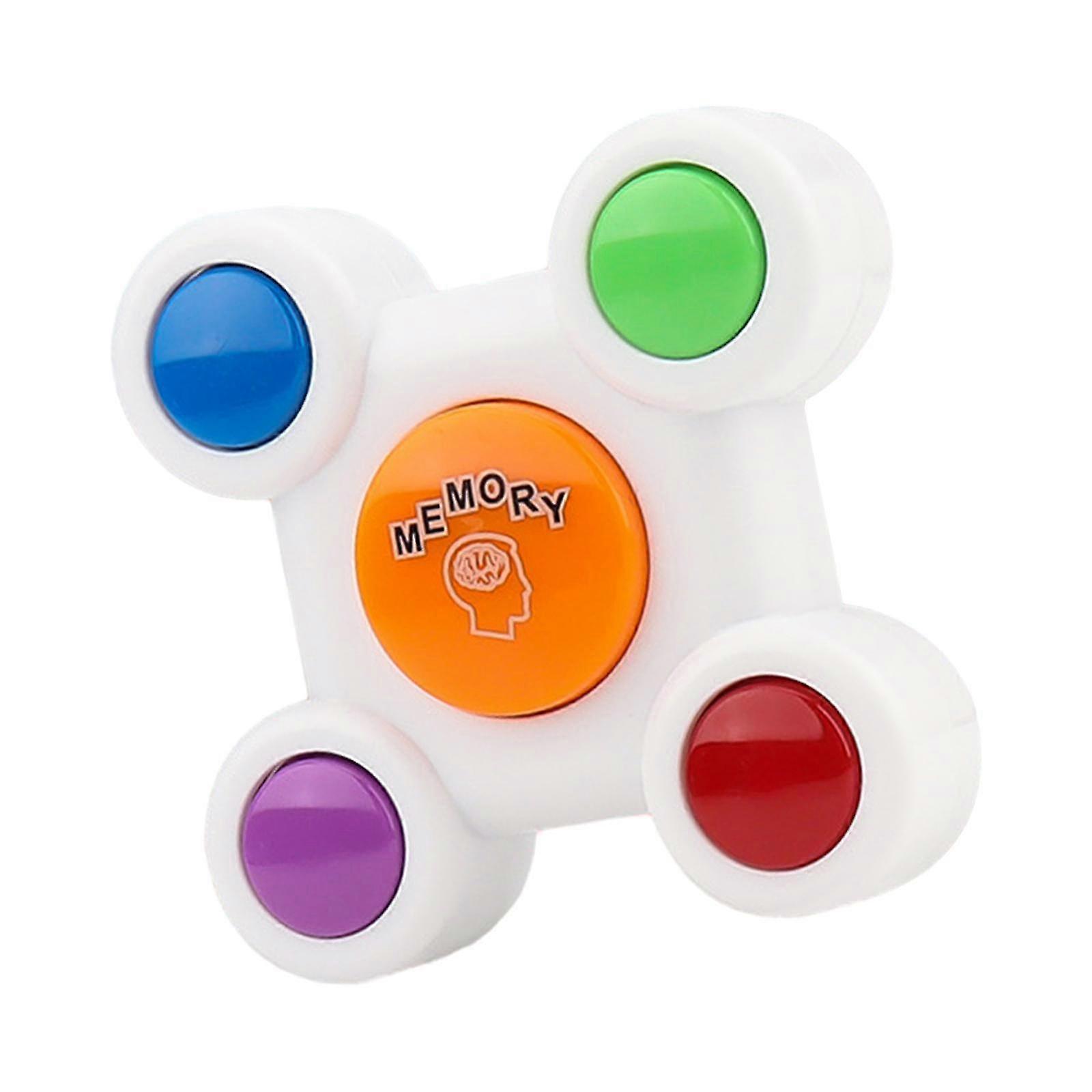 Handheld Electronic Memory Game Portable Color Memorizing Quiz Toy for Kids and Children - Fun Brain Teaser Puzzle Game