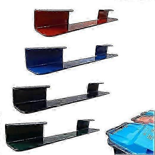 Outdoor Wheelie Bin Brackets, Durable Steel Bin Support, Outdoor Trash Container Holder to Prevent Sliding