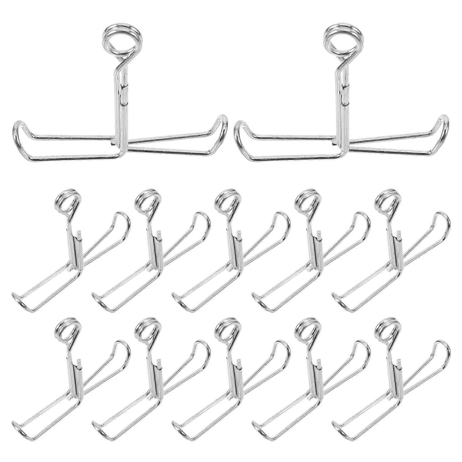 Tubing Spring Clips Water Shut Off Versatile Design 12Pcs