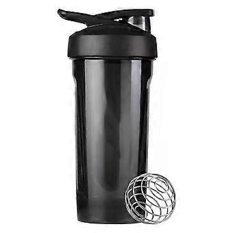 Shaker à protéines en poudre 800 ml, dernier modèle 2025, avec bille de mélange et étanchéité.