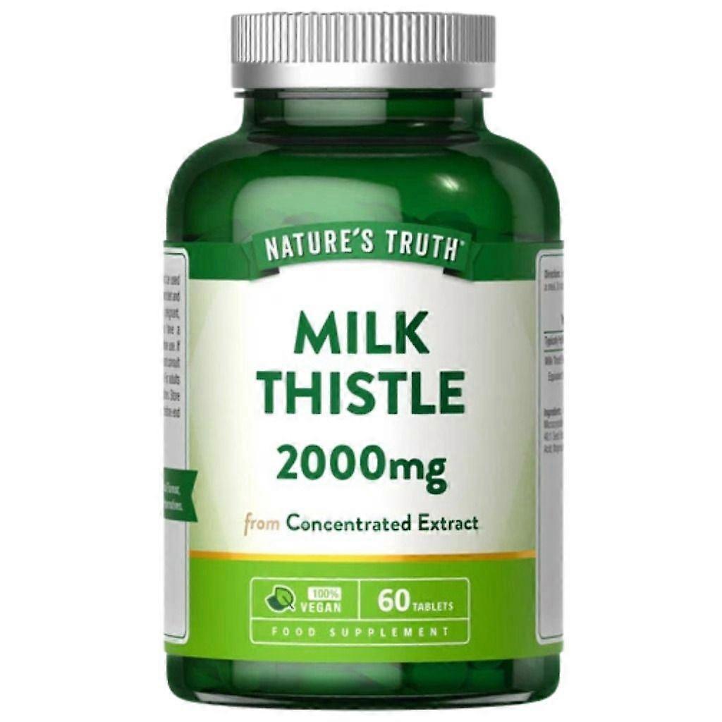 Nature's Truth Milk Thistle 2000mg Tablets 60