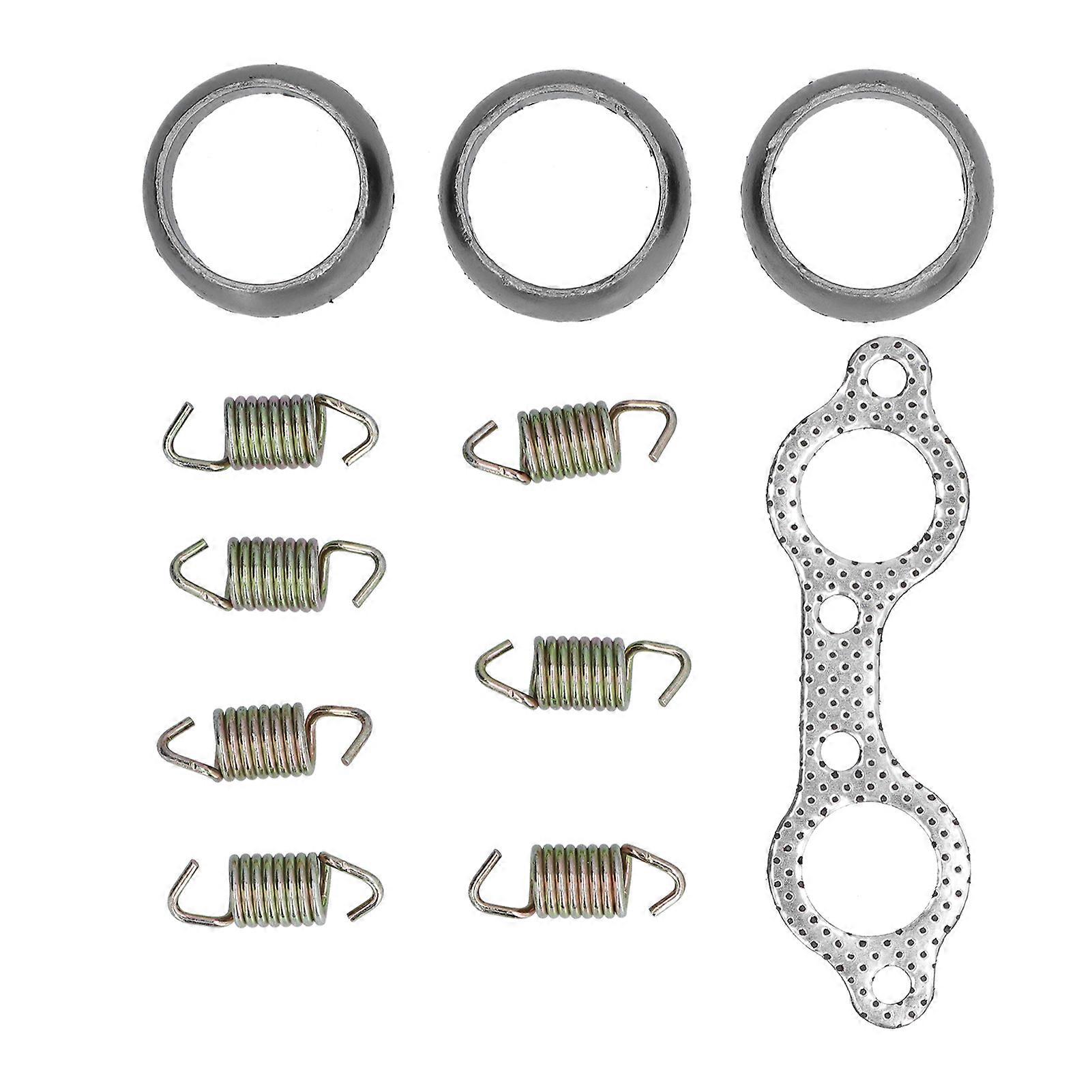 Exhaust Pipe Manifold Gasket Kit 3610047 Replacement for Polaris Ranger 800 Full Size Including Crew 2010‑2012