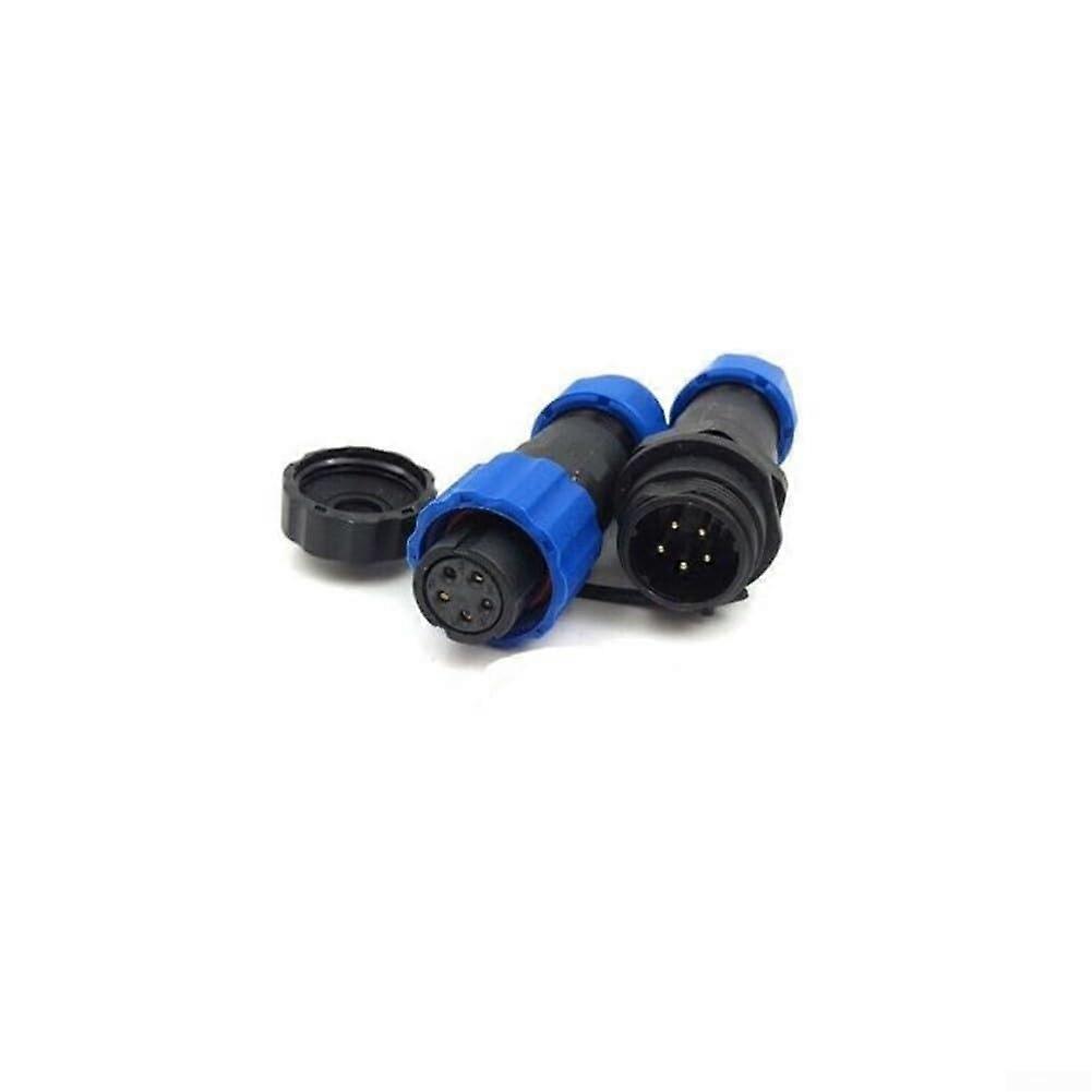 IP68 Aviation Socket SD13 5-Pin Male And Female Ends Rugged Connector For Harsh Environments