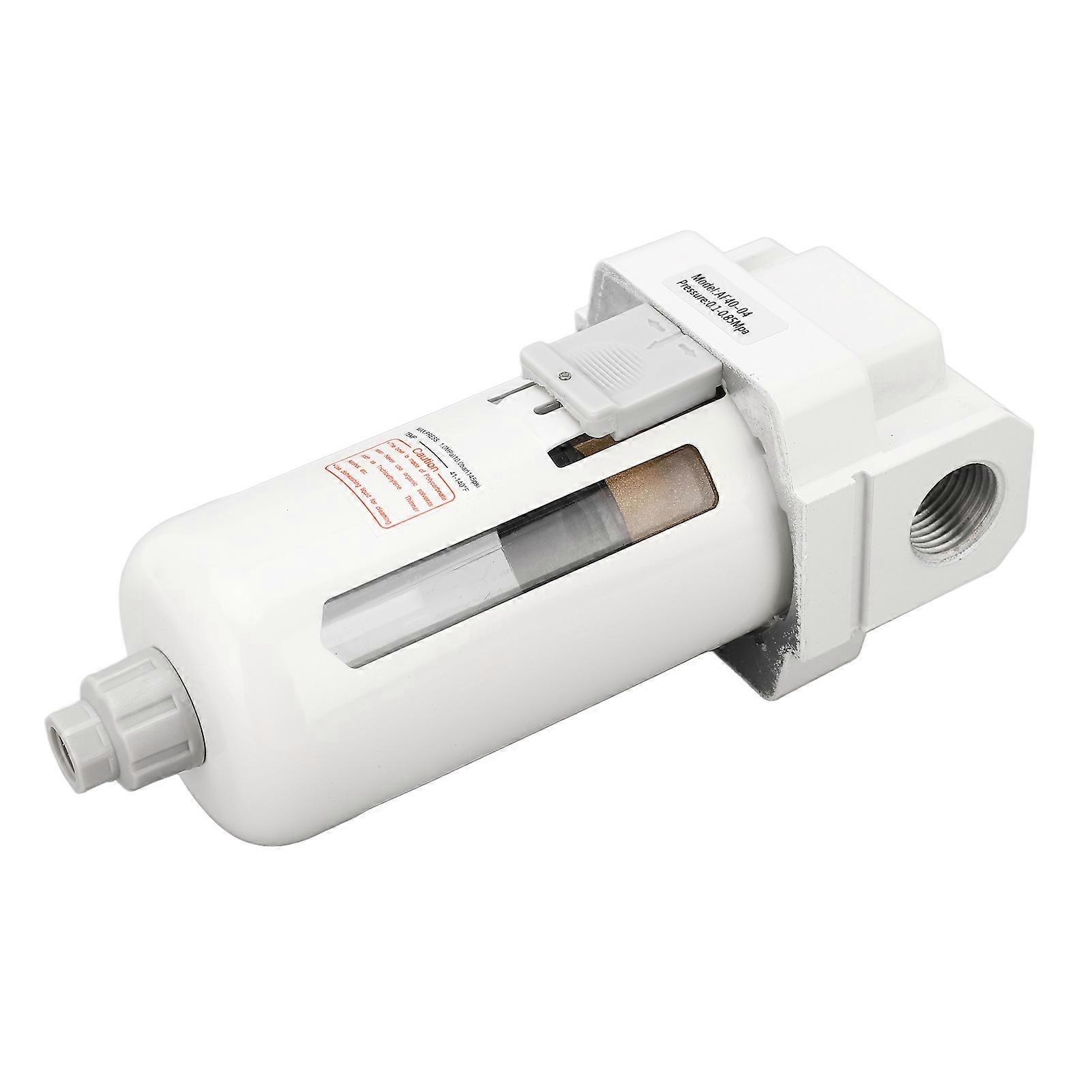 G1/2in Thread Pressure Regulator Air Filter Dry Keeping Air Compressor Piping Filter 0.1‑0.85Mpa 