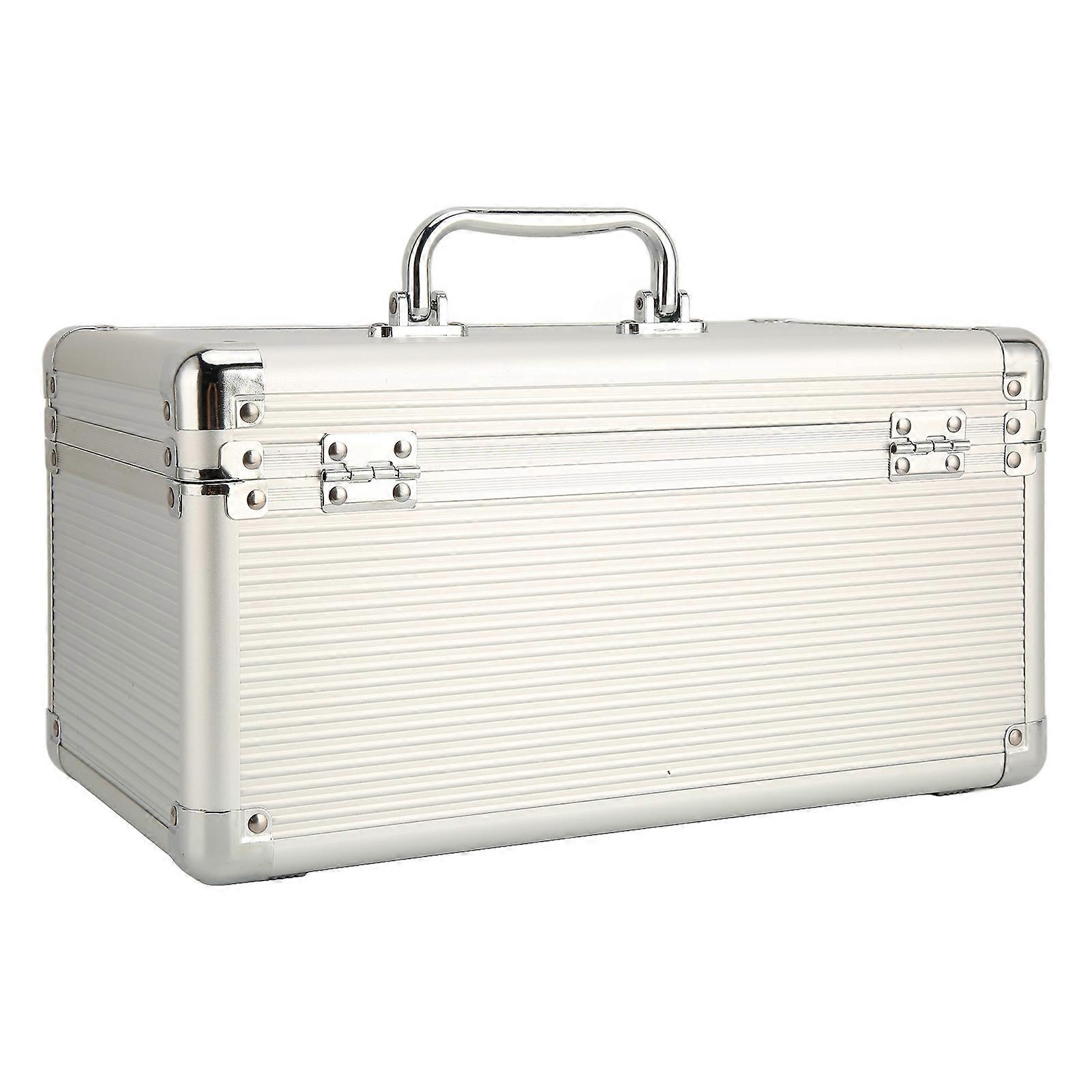 Hard Drive Storage Box 14 Bays Double Protection Safe Lock Design Hard Drive Case for 2.5in 3.5in Hard Drive