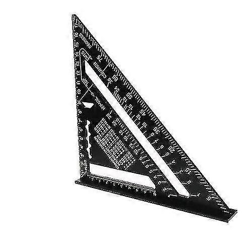 Triangle Ruler Angle Protractor-speed Metric/imperial Square Measuring Ruler