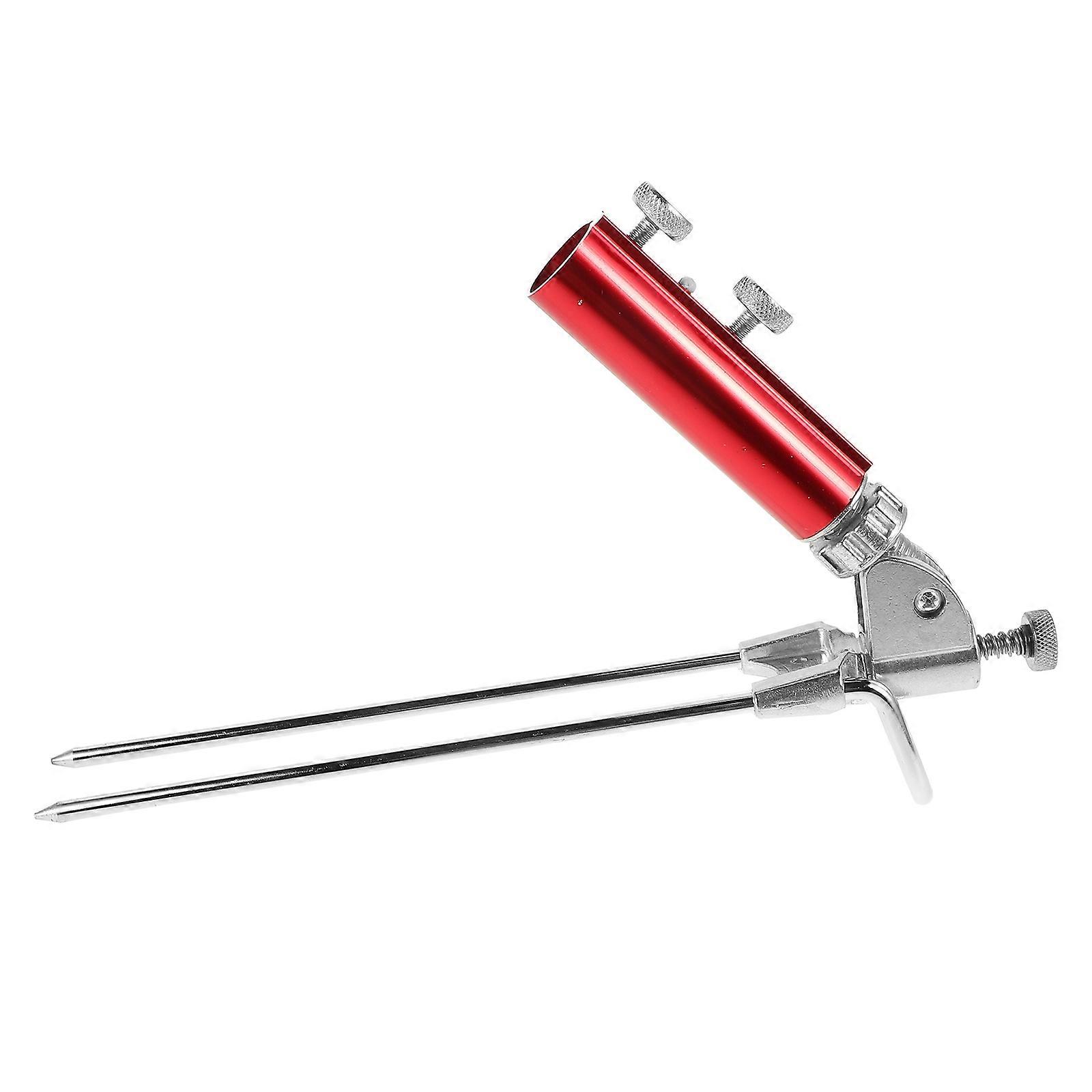 Durable Ground Fishing Pole Holder with Spike Rod Support for Bank Fishing – Stylish, Stable, and Essential for Mud and Soft Ground Use