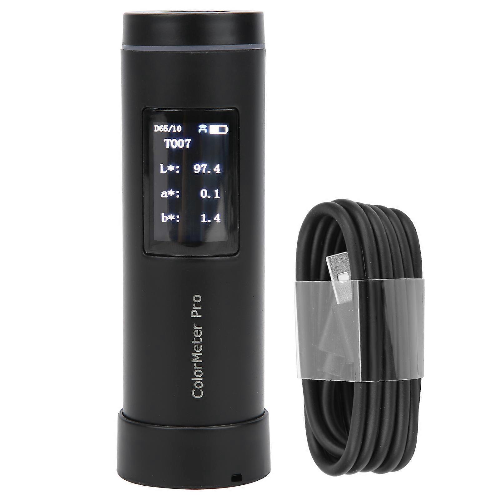 Portable Hand Held Color Analyzer Difference Tester Colorimeter with IPS Full Color Screen 8mm
