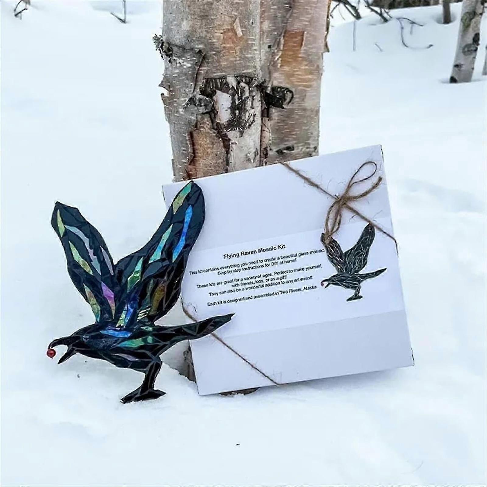 산맥 유리 모자이크 DIY 키트, 모자이크 공예 재료 패키지, 성인용 DIY 모자이크 키트, 크리에이티브 선물