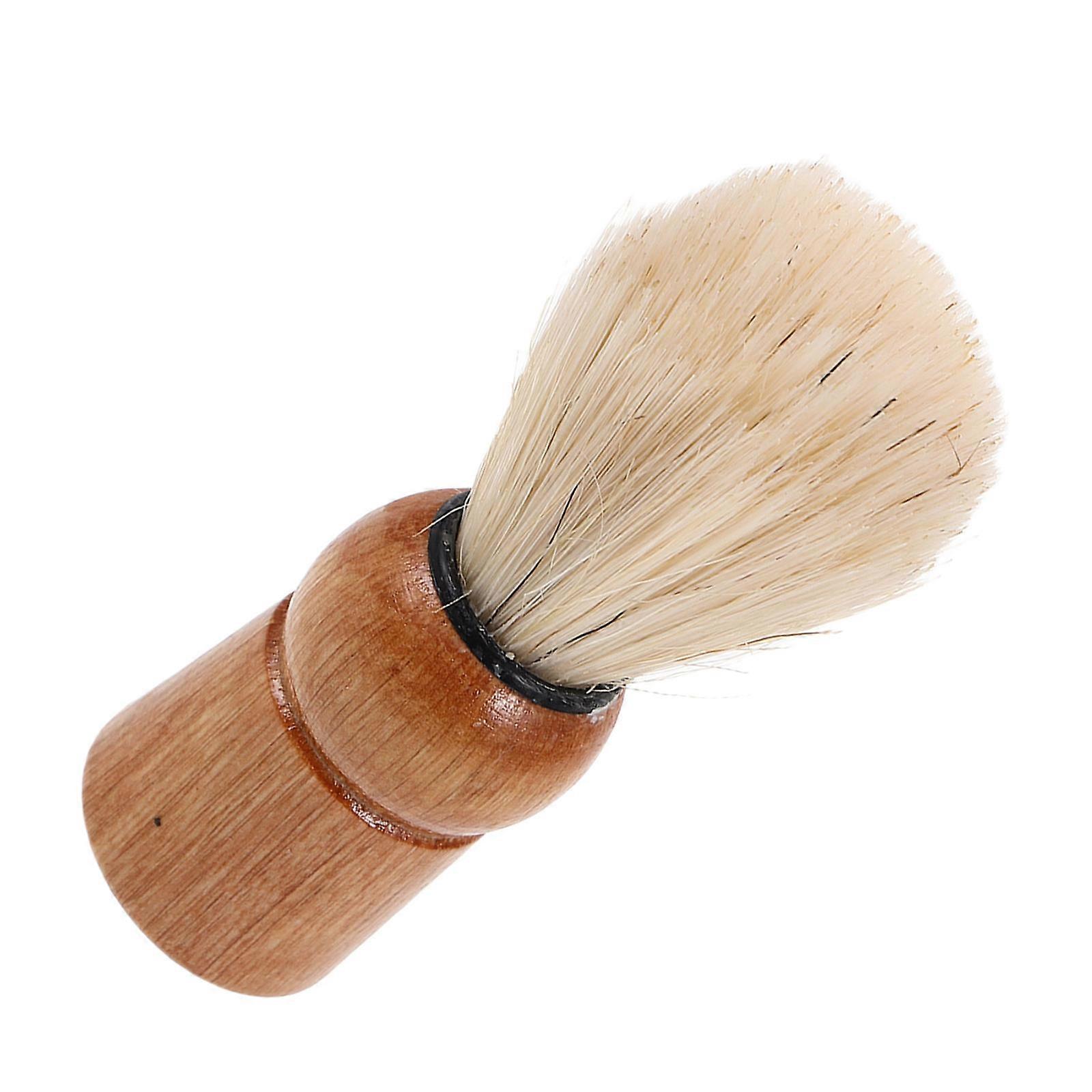 Durable Beard Brush for Men with Comfortable Wood Handle and Bristle Perfect for Travel and Home Use 7.5 inch