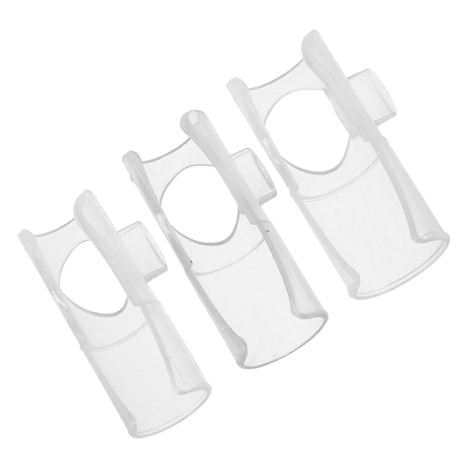 Transparent Flute Mouthpiece Aid with Membrane Protector – Enhances Tone Control and Durability for Beginners