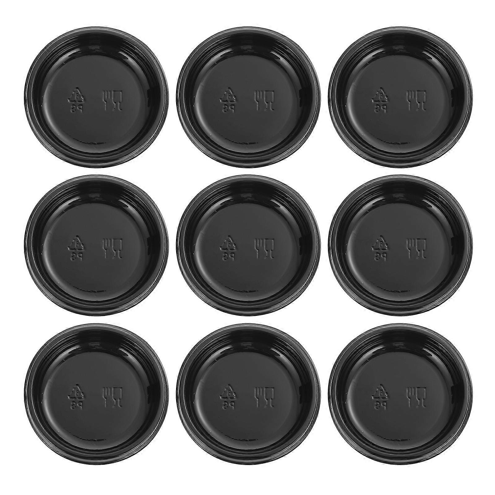 100Pcs Saucer for Seasoning Appetizers