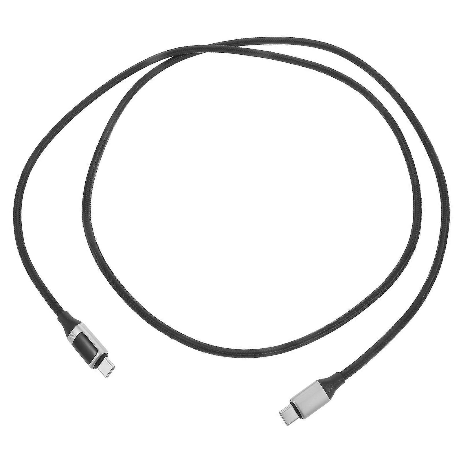 USB C Fast Charging Cable with Digital Display, Durable Type C Data Transfer Cord for Vehicles, Compatible with Mobile Devices and Tablets Power