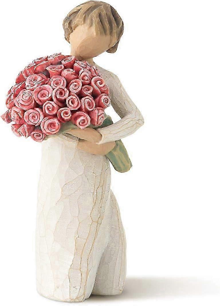 Willow Tree Abundance, Sculpted Hand Painted Figure,pink-Good
