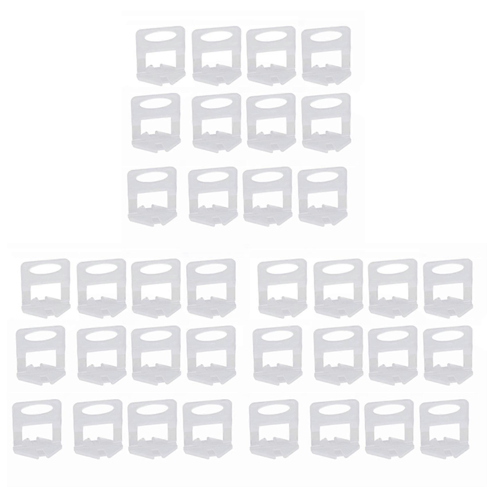 1200Pcs Tile Leveling System Clips 1.5mm DIY Tiles Leveler Spacers Tile Leveling System for Professi