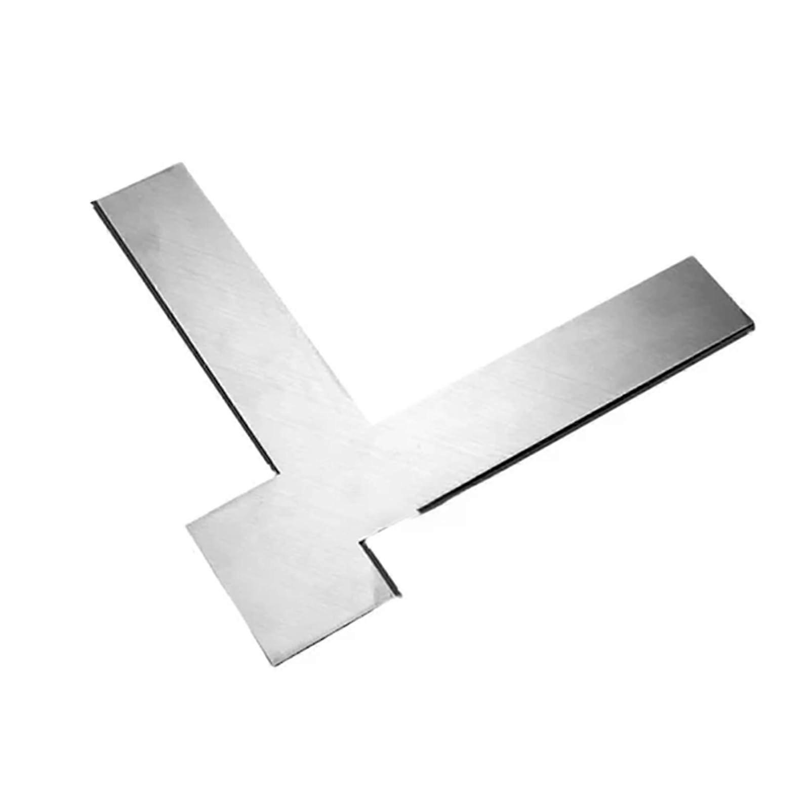 90 ° Stainless Steel Right Angle Level with Edge for Precision Measuring and Durability