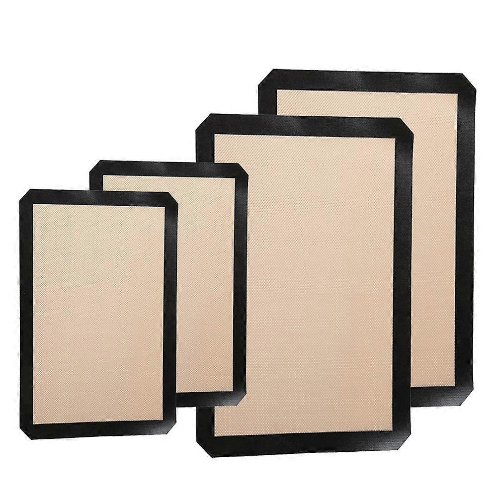 Heatproof Baking Liners 4Pcs Ideal For Professional Bakers 30x20cm Nonstick Design