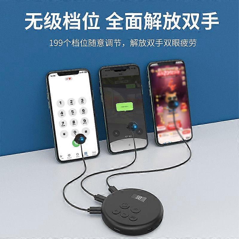 Smart Automatic Screen Clicker: Phone Screen Device Speed Clicker Simulation Finger Continuous Click For Live Broadcasts Games Reward Tasks