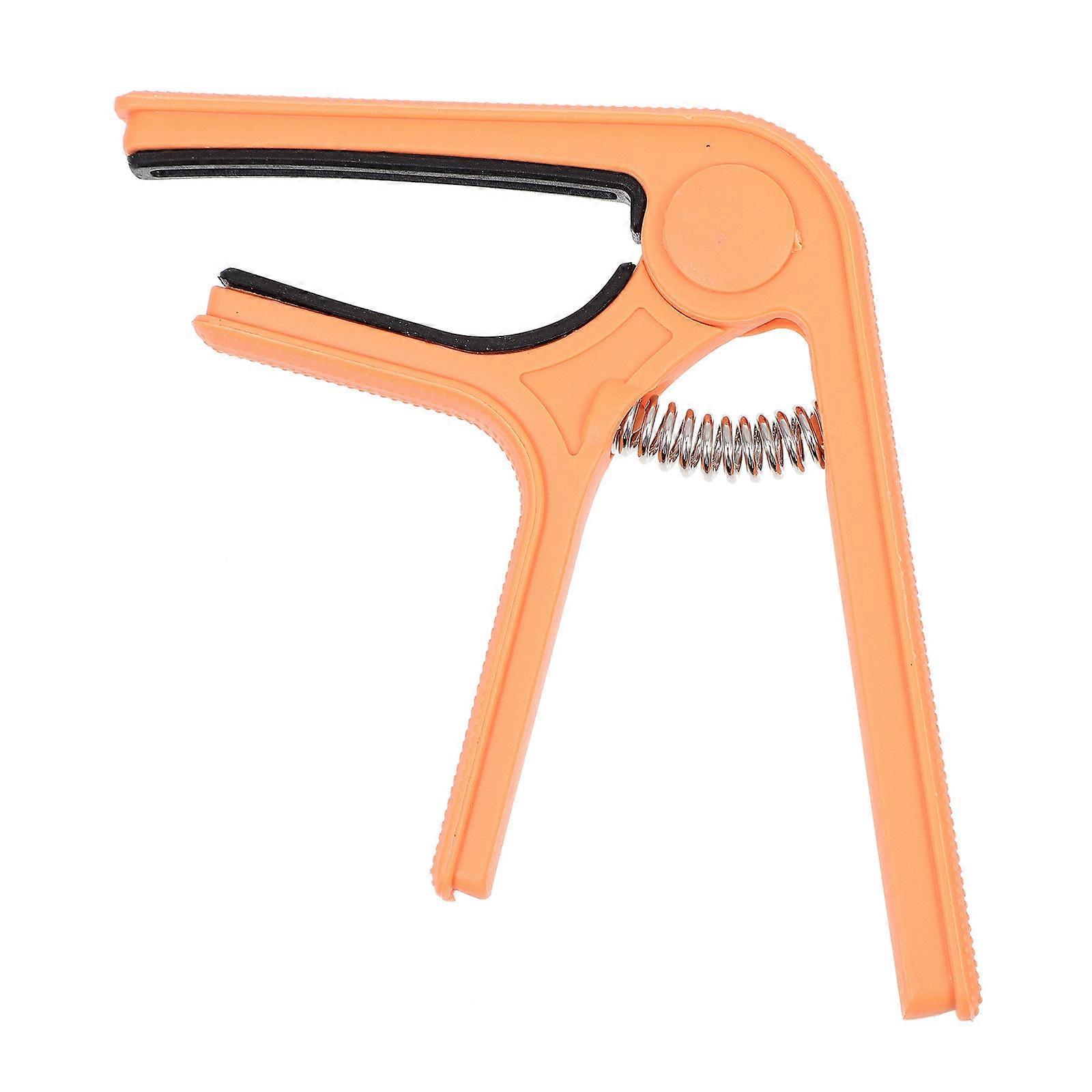 Lightweight Steel Guitar Capo Clamp for Acoustic Electric Guitars – Easy to Use with Professional Performance for Beginners and Experienced Players